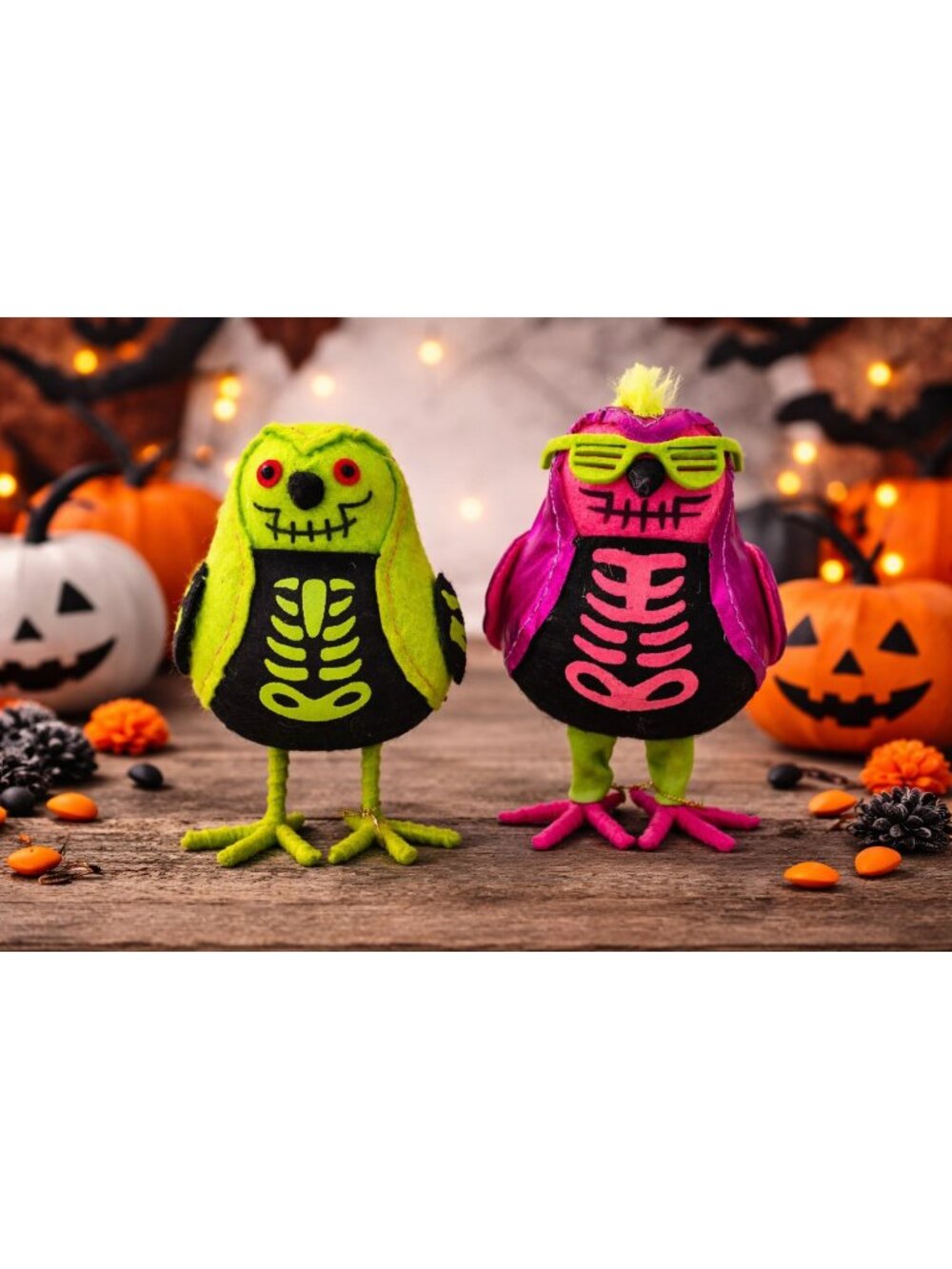 Hyde and Eek Featherly Friends Glitters & X-ray 2024 Halloween NEW